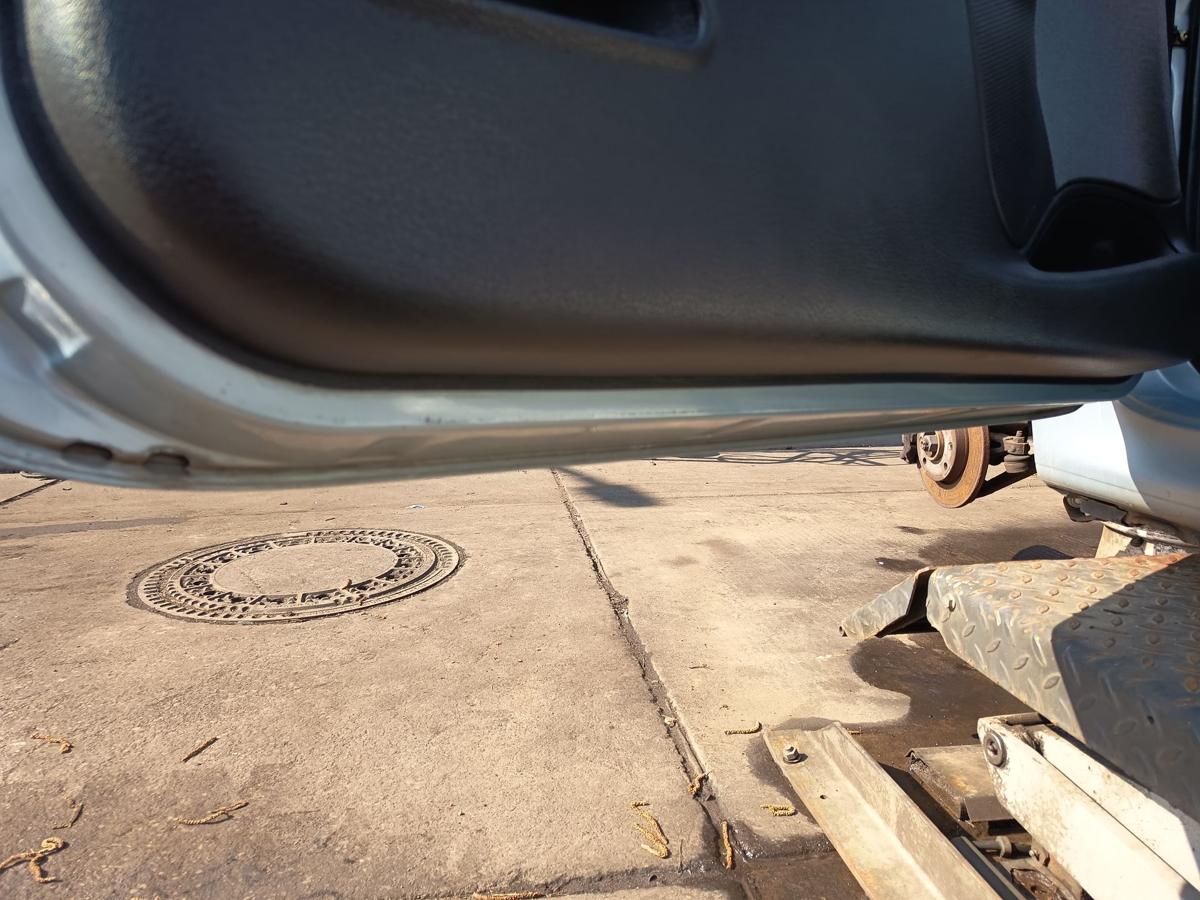 Peugeot 206 original T&uuml;r links Fahrer 3t&uuml;rer EYL Islandgrau Bj 2006