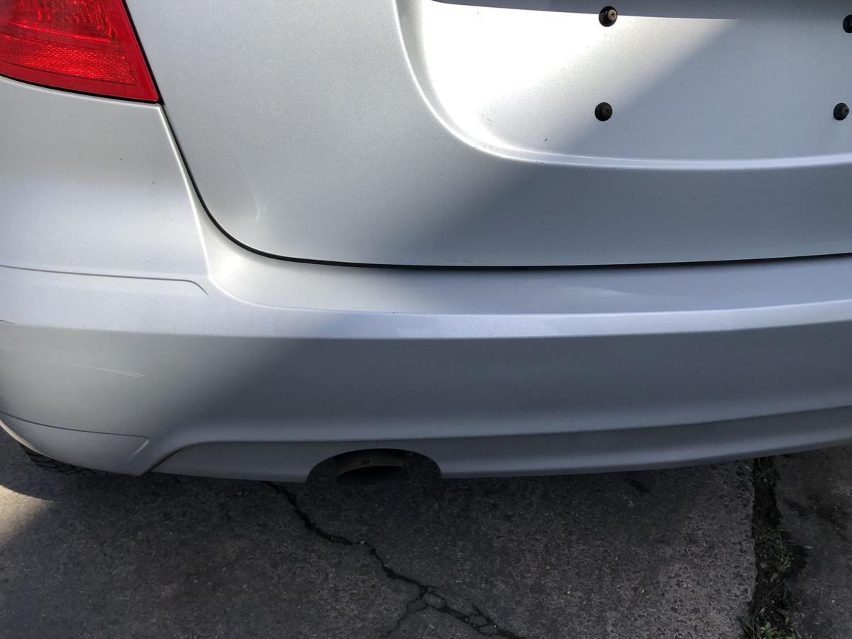 Mercedes W169 A Klasse Mopf Sto&szlig;f&auml;nger hinten Hecksch&uuml;rze 5t&uuml;rer 761Polarsilber