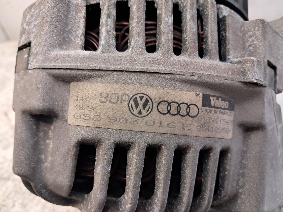 VW Passat 3B orig Lichtmaschine Generator 90A 1.8 92kw Valeo 058903016E BJ1997