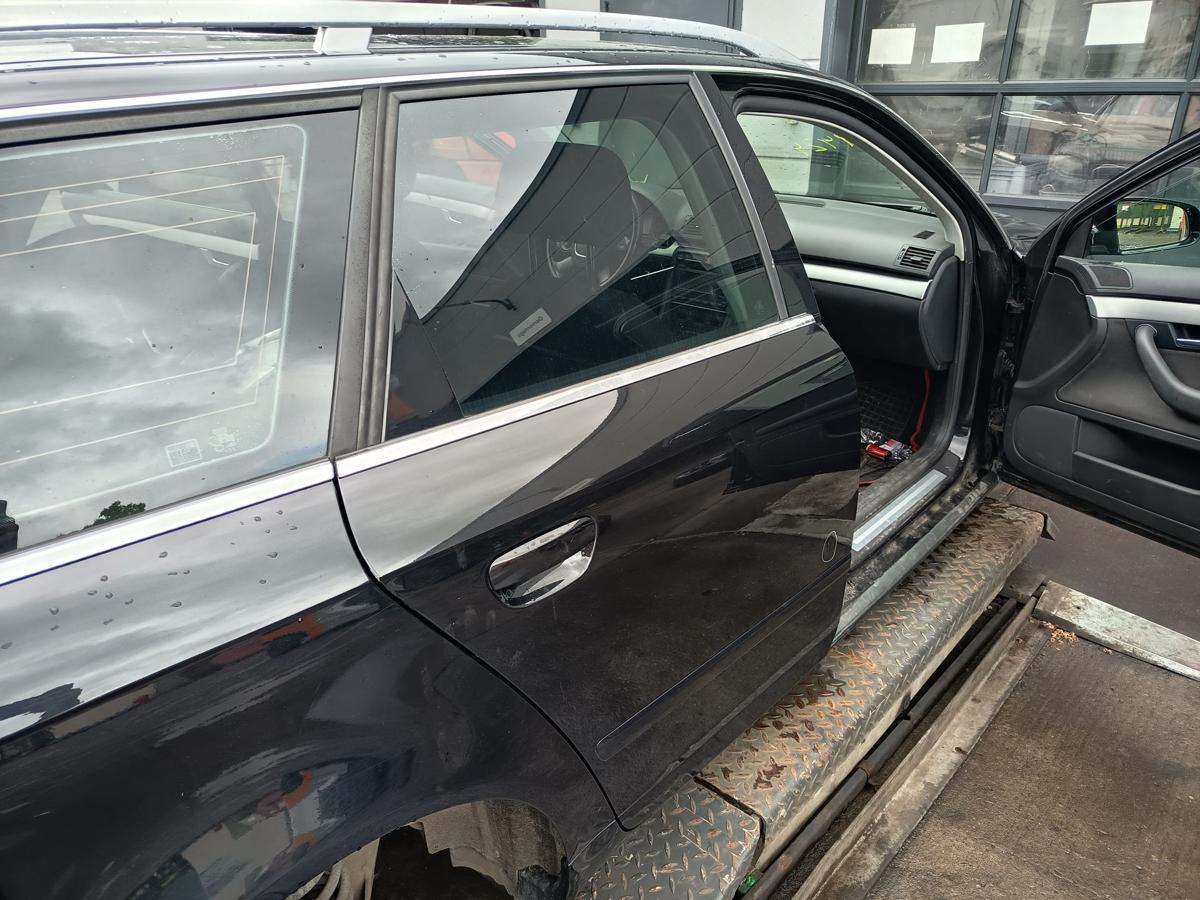 Audi A4 8E B7 Avant original Tür hinten rechts Fond Z9Y Phantomschwarz Bj 2007