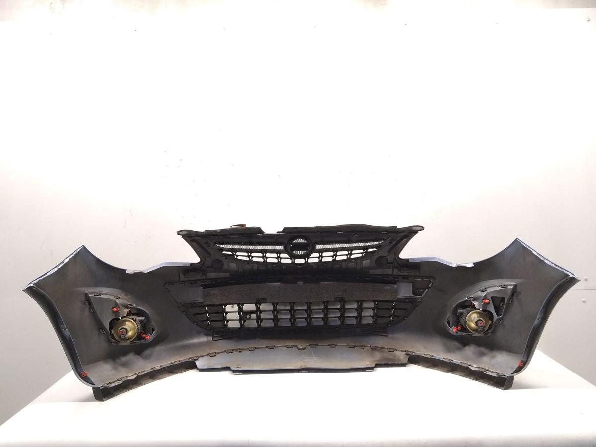 Opel Corsa D original Sto&szlig;f&auml;nger Sto&szlig;stange vorn Facelift BJ2014 GYH Crinan Blue