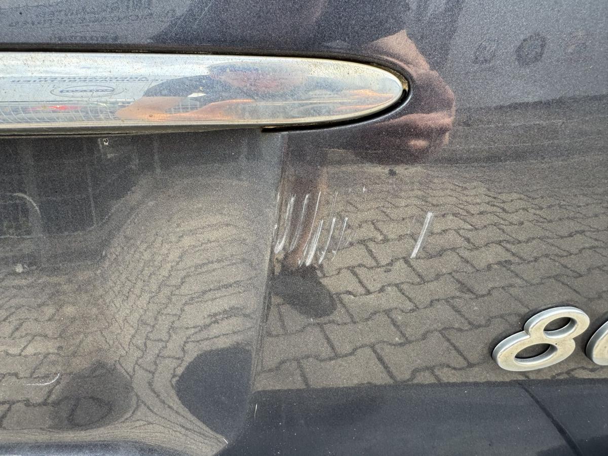 Peugeot 807 original Heckklappe EYJ Aster Grau Metallic Bj.2013
