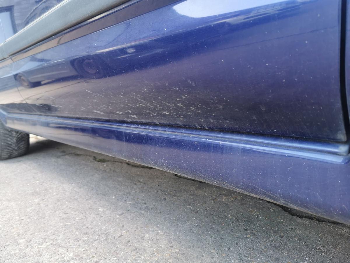 Mitsubishi Space Star DG0 Beifahrert&uuml;r T&uuml;r Rohbaut&uuml;r vorn rechts T18Virtual Blue