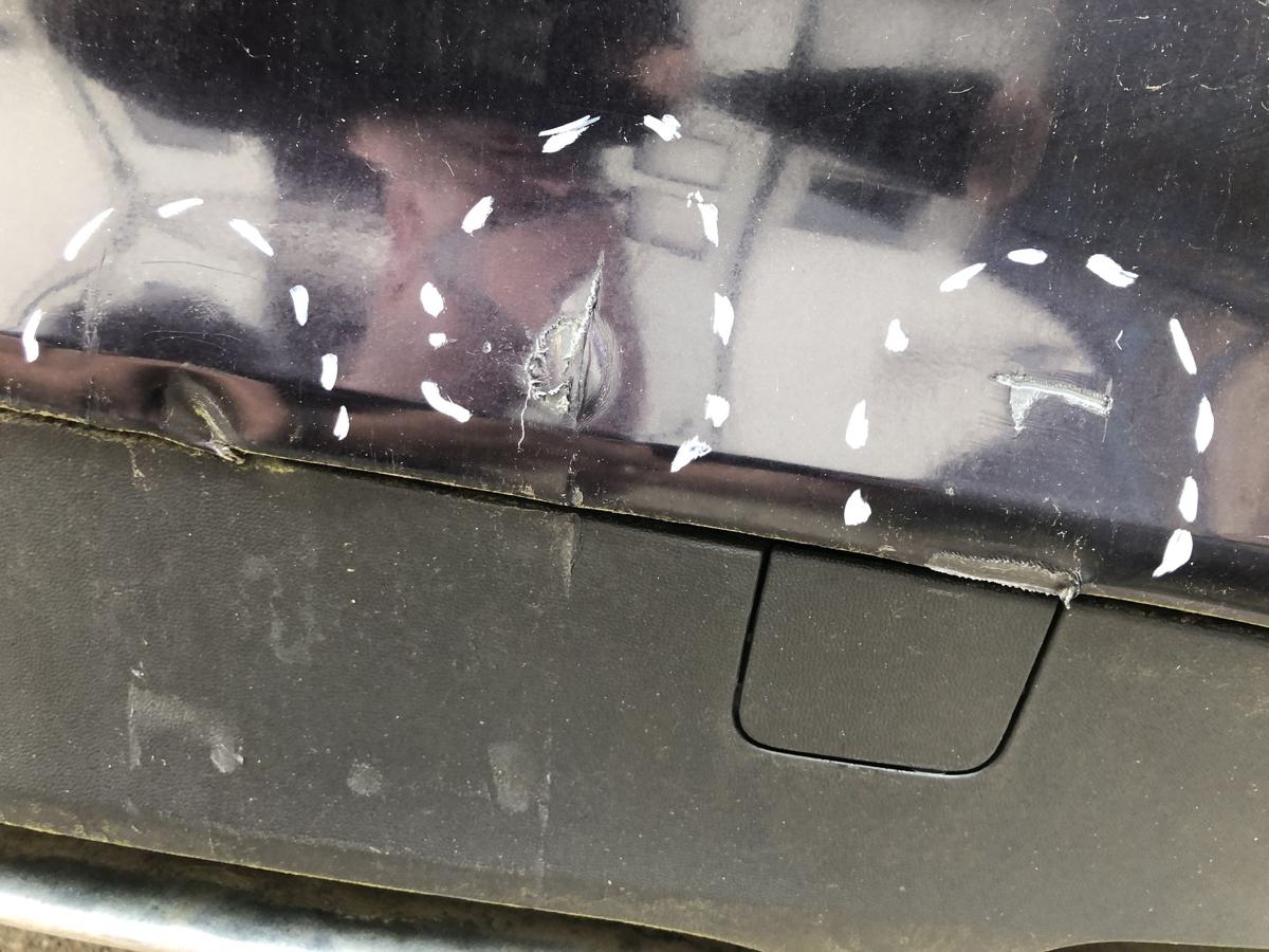 Mercedes CLA C117 bis 16 Sto&szlig;f&auml;nger hinten Hecksch&uuml;rze Coupe URBAN Besch&auml;digt