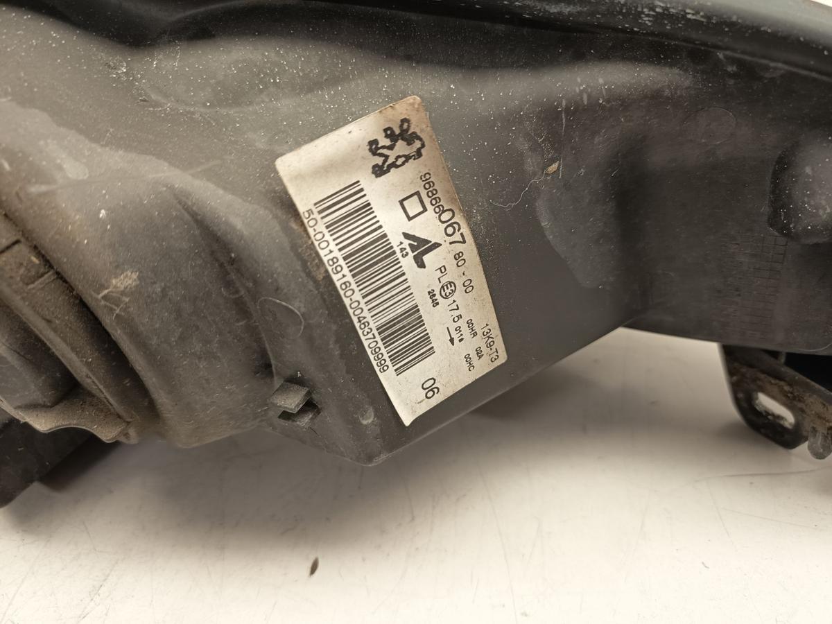 Peugeot 206+ original Scheinwerfer links Halogen Baujahr 2009
