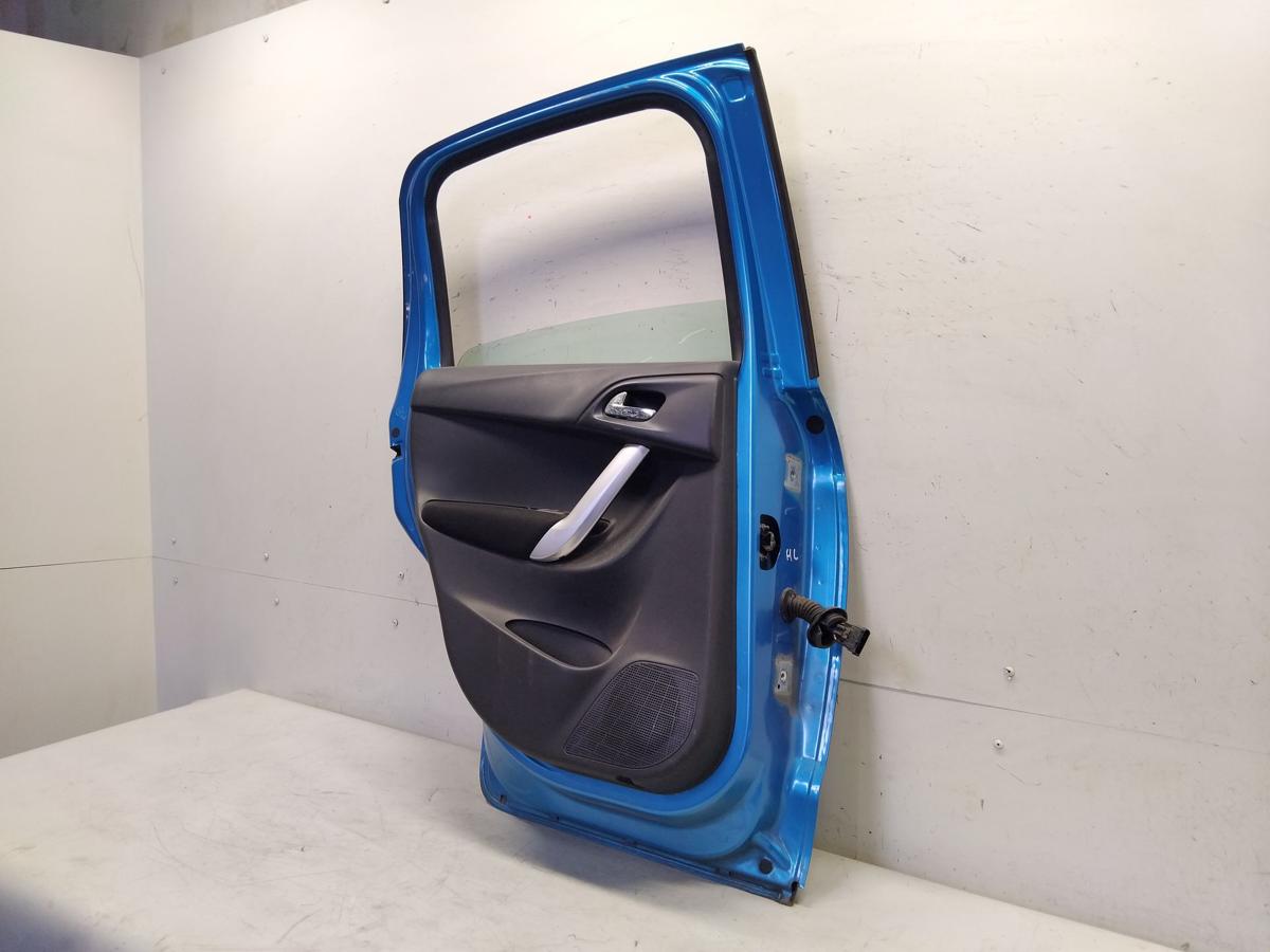 Citroen C3 II Tür hinten links blaumetallic KGW blau belle-ile 5-türig BJ2010