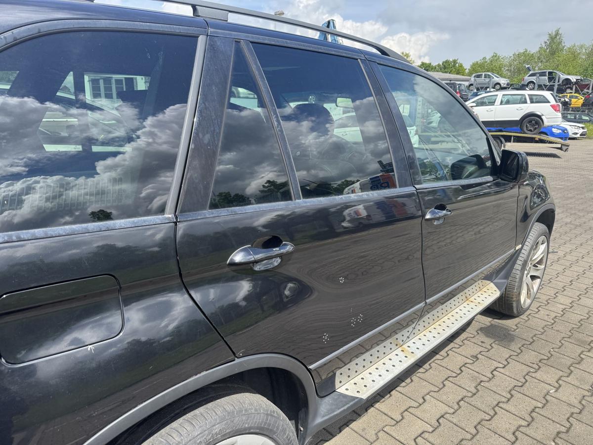 BMW X5 E53 original T&uuml;r hinten rechts 475 Blacksaphire Metallic Rohbau Bj.2003