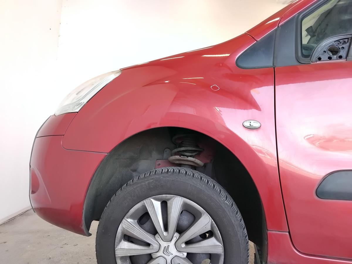 Citroen Berlingo 2 original Kotfl&uuml;gel vorn links EKQ luziferrot BJ2010