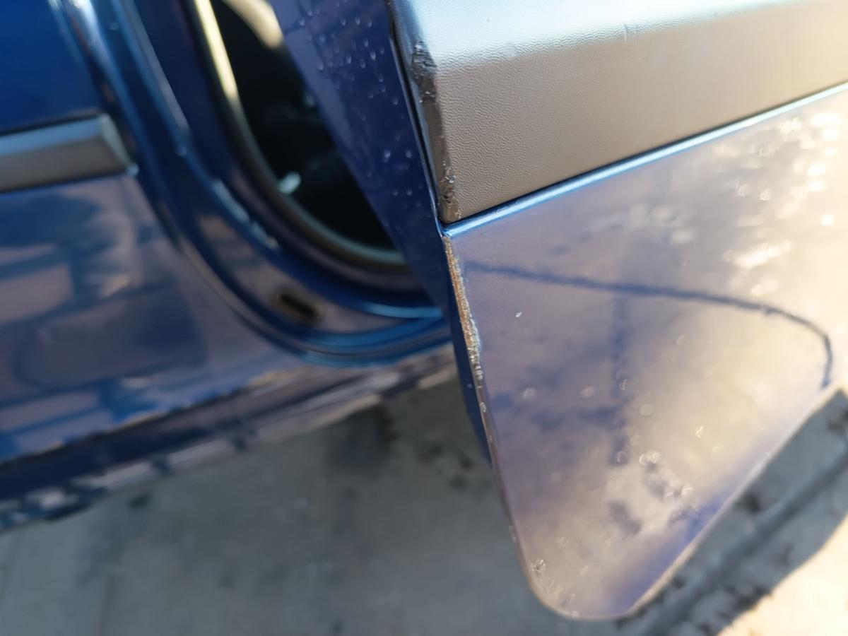 Renault Clio III orig T&uuml;r rechts 3trg Fahrert&uuml;r NV432 Blau Bj 2006