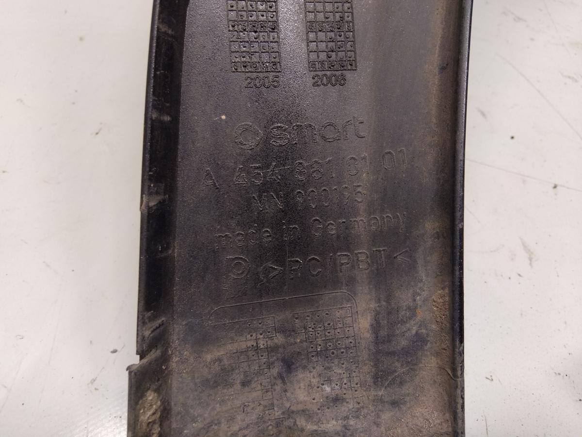 Smart ForFour original Kotflügel Stoßstangenecke vorn links jack black Bj.2004