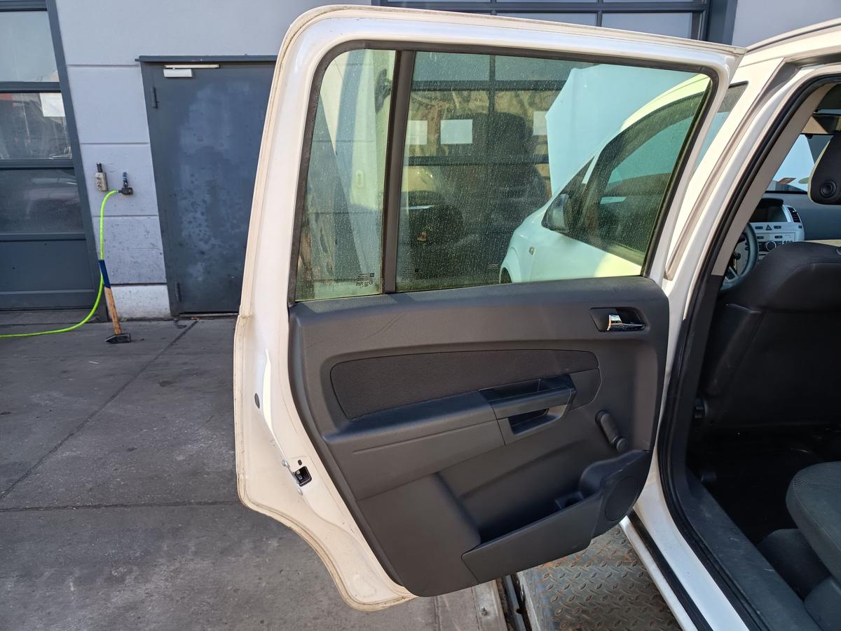 Opel Zafira B original T&uuml;r hinten links Z40R Weiss Baujahr 2009