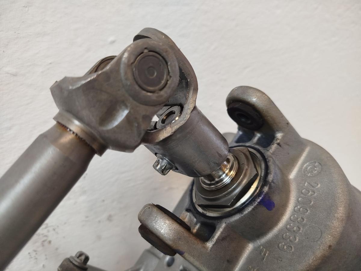 Opel Meriva A Lenks&auml;ule Lenkung elektrisch Servolenkung DELPHI mit Motor