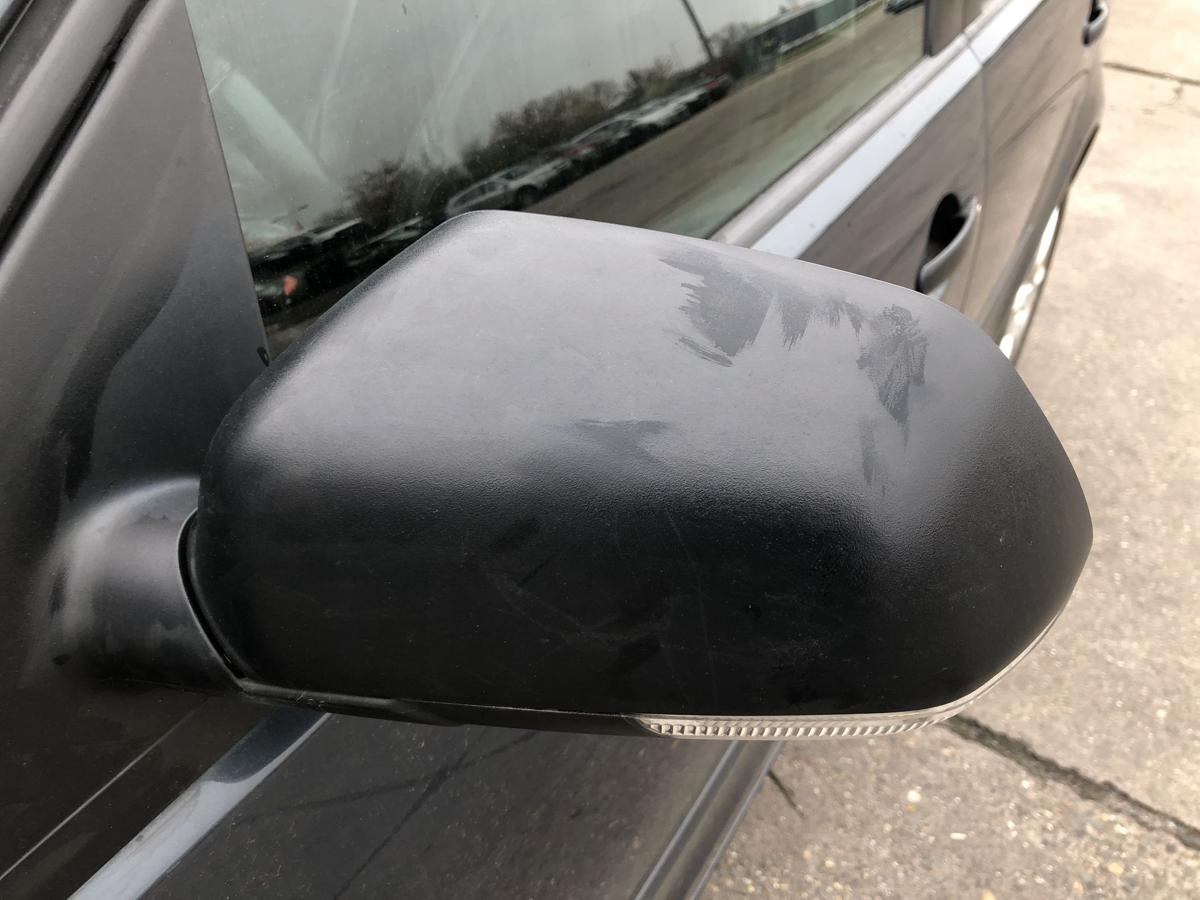 VW Polo 9N3 Au&szlig;enspiegel links R&uuml;ckspiegel manuell unlackiert Seitenspiegel