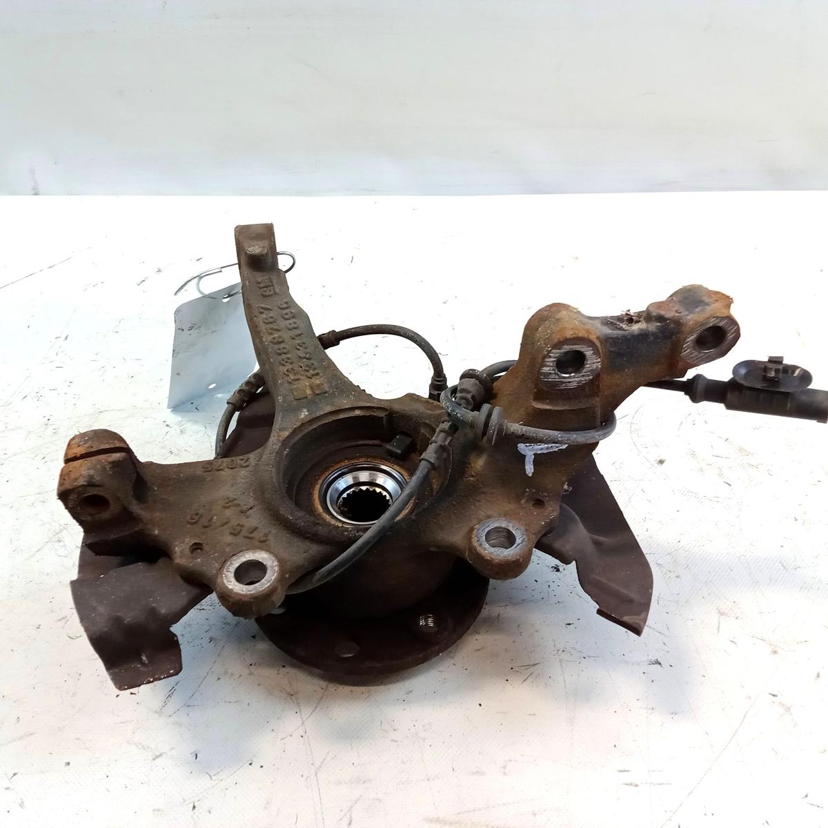 Opel Corsa E orig Achsschenkel Radlagergeh&auml;use vorn links 1.4 66kw 4-Loch BJ2016