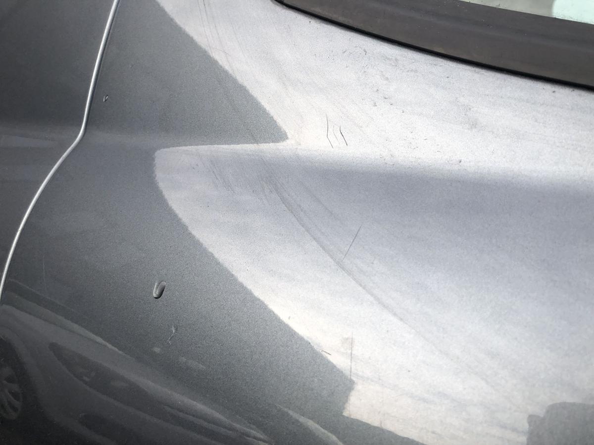 Peugeot 207 SW Typ WE T&uuml;r hinten rechts Fondt&uuml;r im Rohbau KTH Thorium Grau