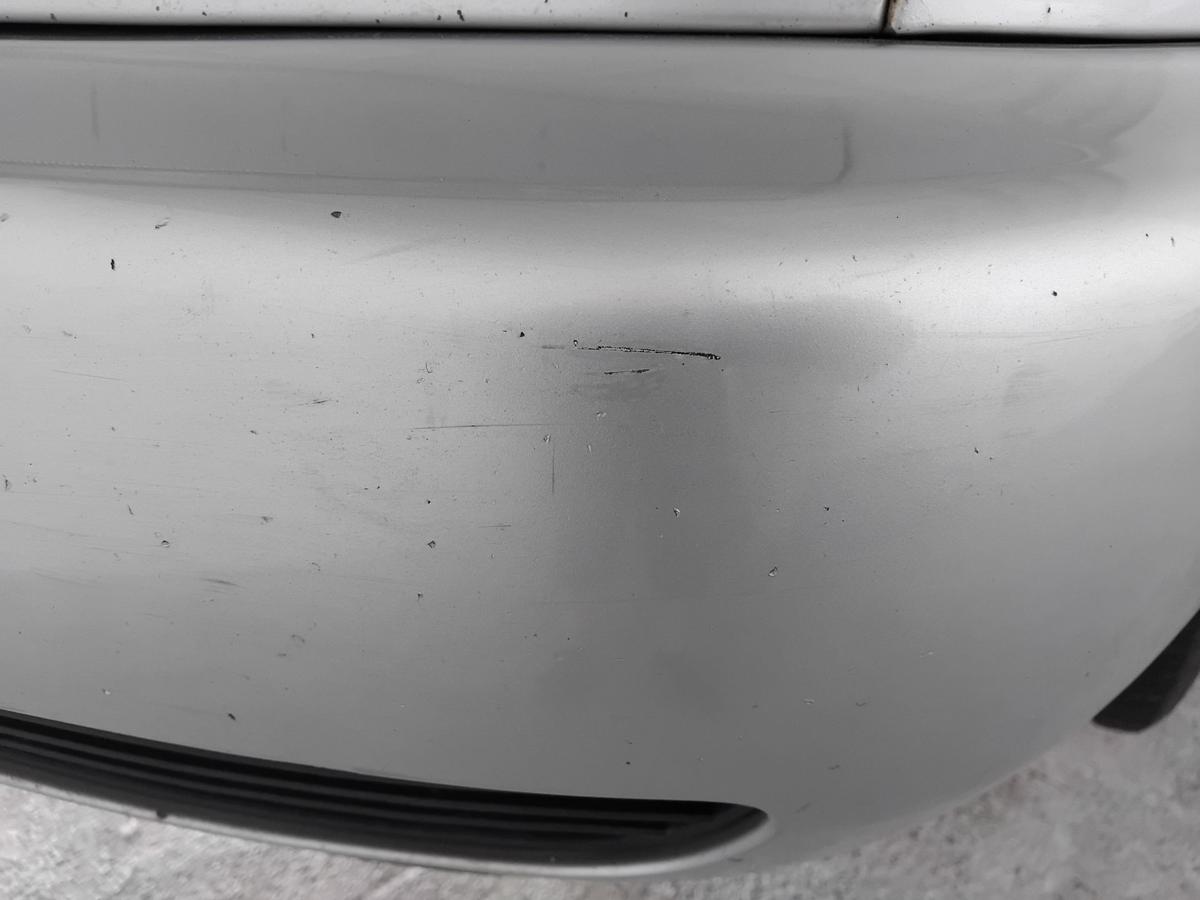 Audi A6 C4 original Sto&szlig;f&auml;nger Sto&szlig;stange vorn LY7M alusilber A6 Facelift BJ1996