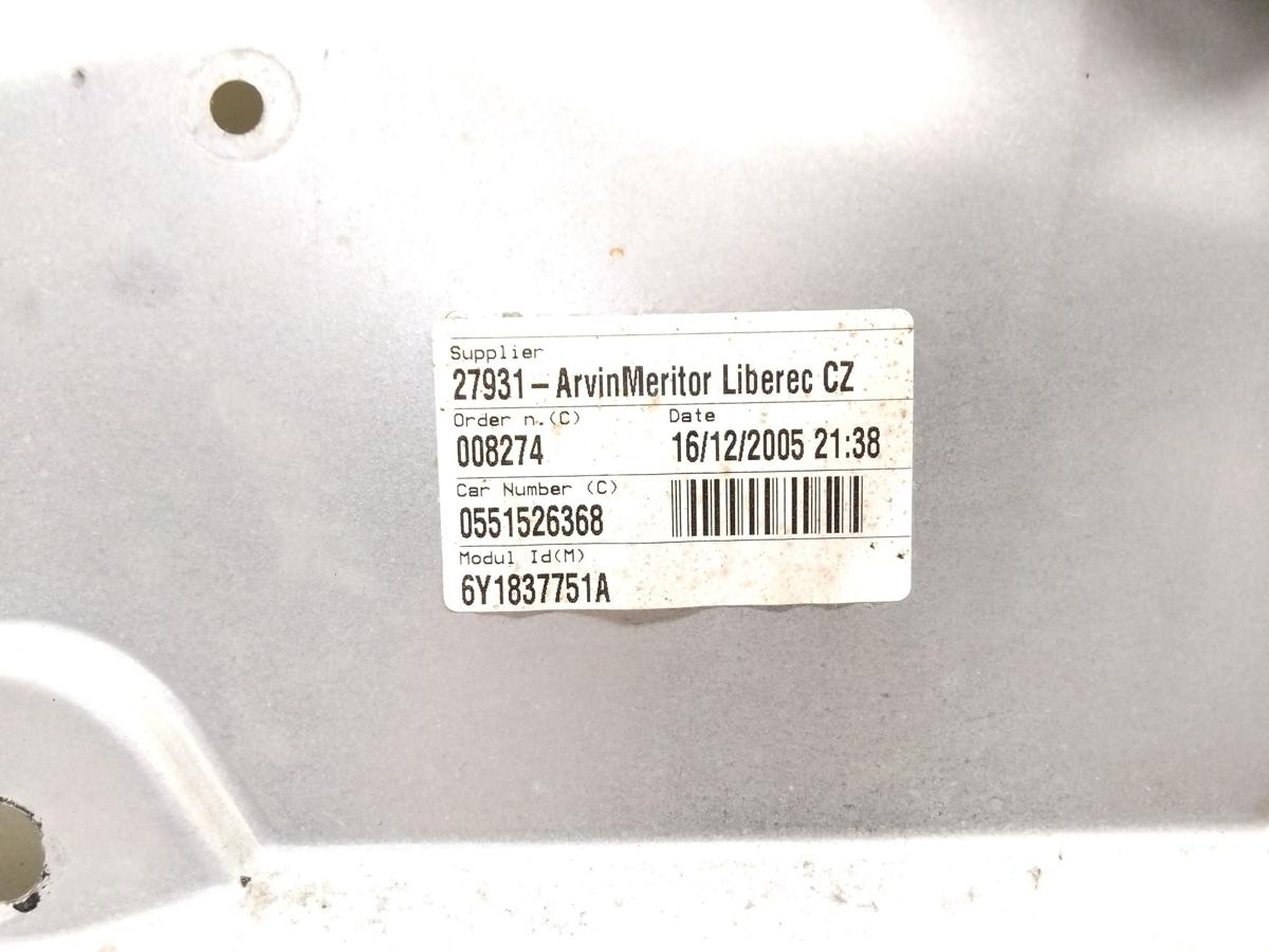 Skoda Fabia 1 6Y original Fensterheber vorn links manuell BJ2005