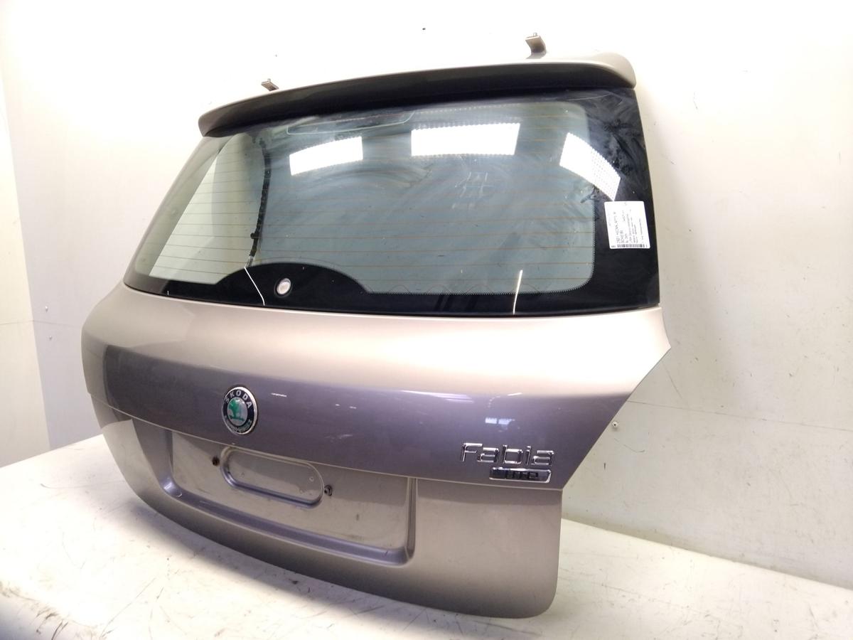 Skoda Fabia 2 Fließheck 5J Heckklappe LF8H Capuccinobeige Scheibe BJ2009