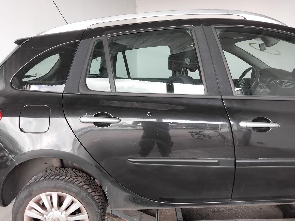 Renault Clio 3 Grandtour T&uuml;r hinten rechts NV676 Perlmuttschwarz BJ2009 Kombi