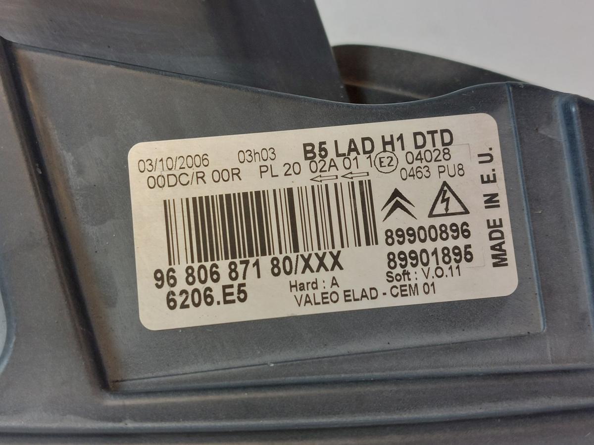 Citroen C4 Typ L Scheinwerfer rechts Xenon Frontscheinwerfer OEM Valeo