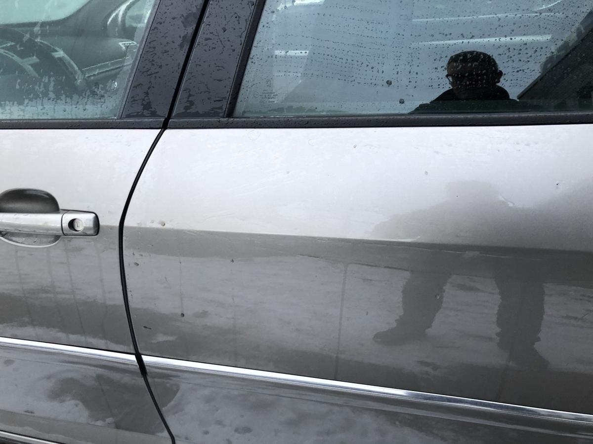 Peugeot 407 6D 6E T&uuml;r hinten links Fondt&uuml;r Erlengrau Rohbau Limo