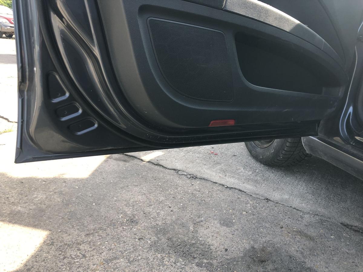 Skoda Superb 2 Typ 3T T&uuml;r vorn links Fahrert&uuml;r im Rohbau LF8J Anthrazitgrau