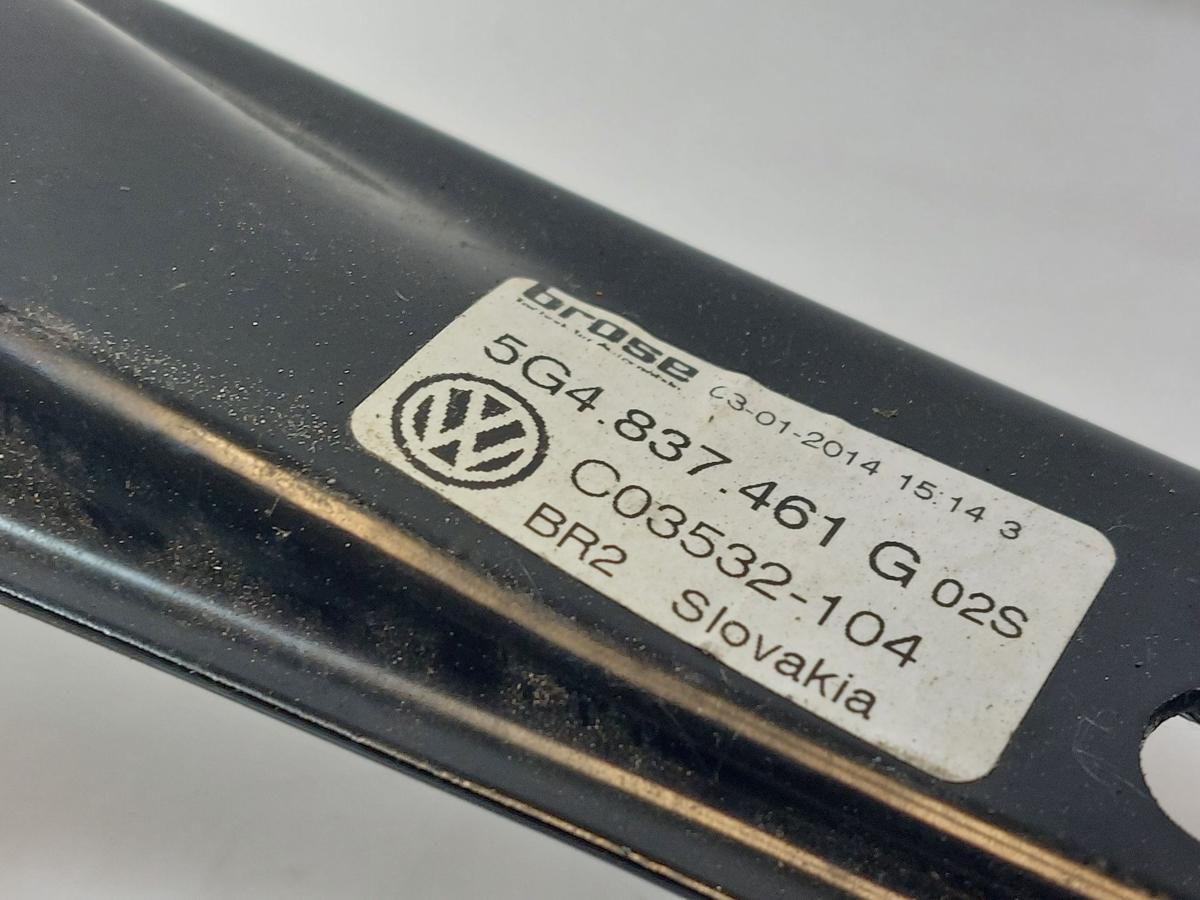 VW Golf 7 VII 5G AU Fensterheber Tür vorn links elektrisch ohne Motor OEM 5trg