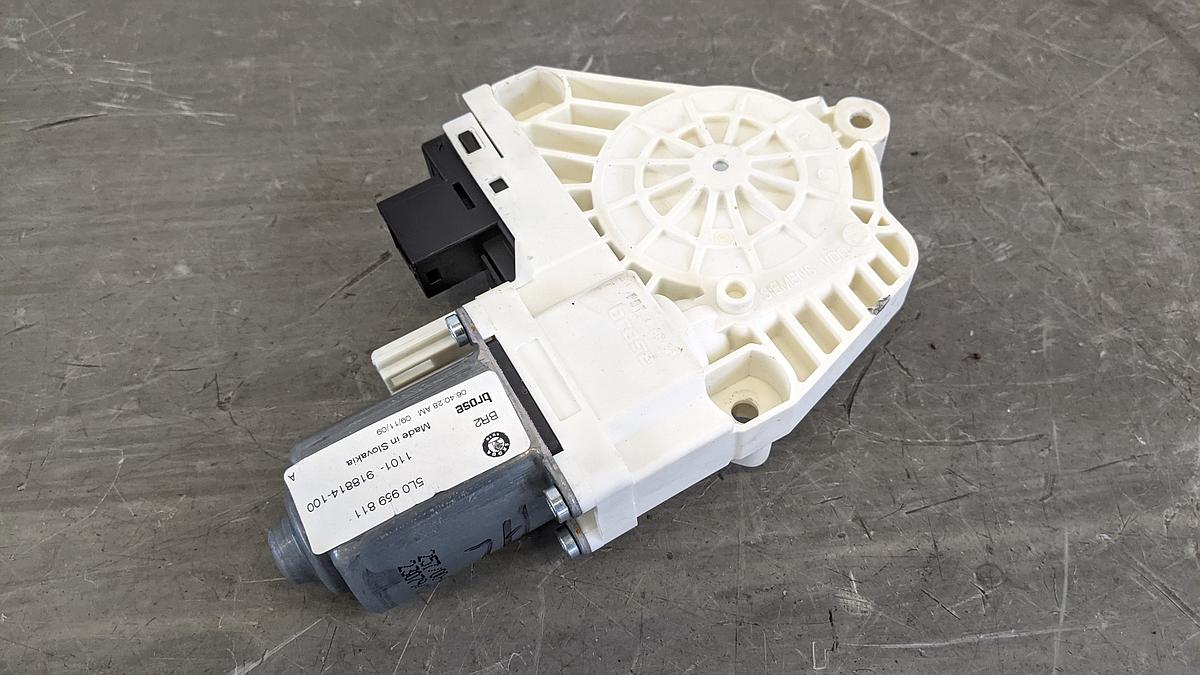 Skoda Yeti 5L Fensterhebermotor hinten links 5L0959811