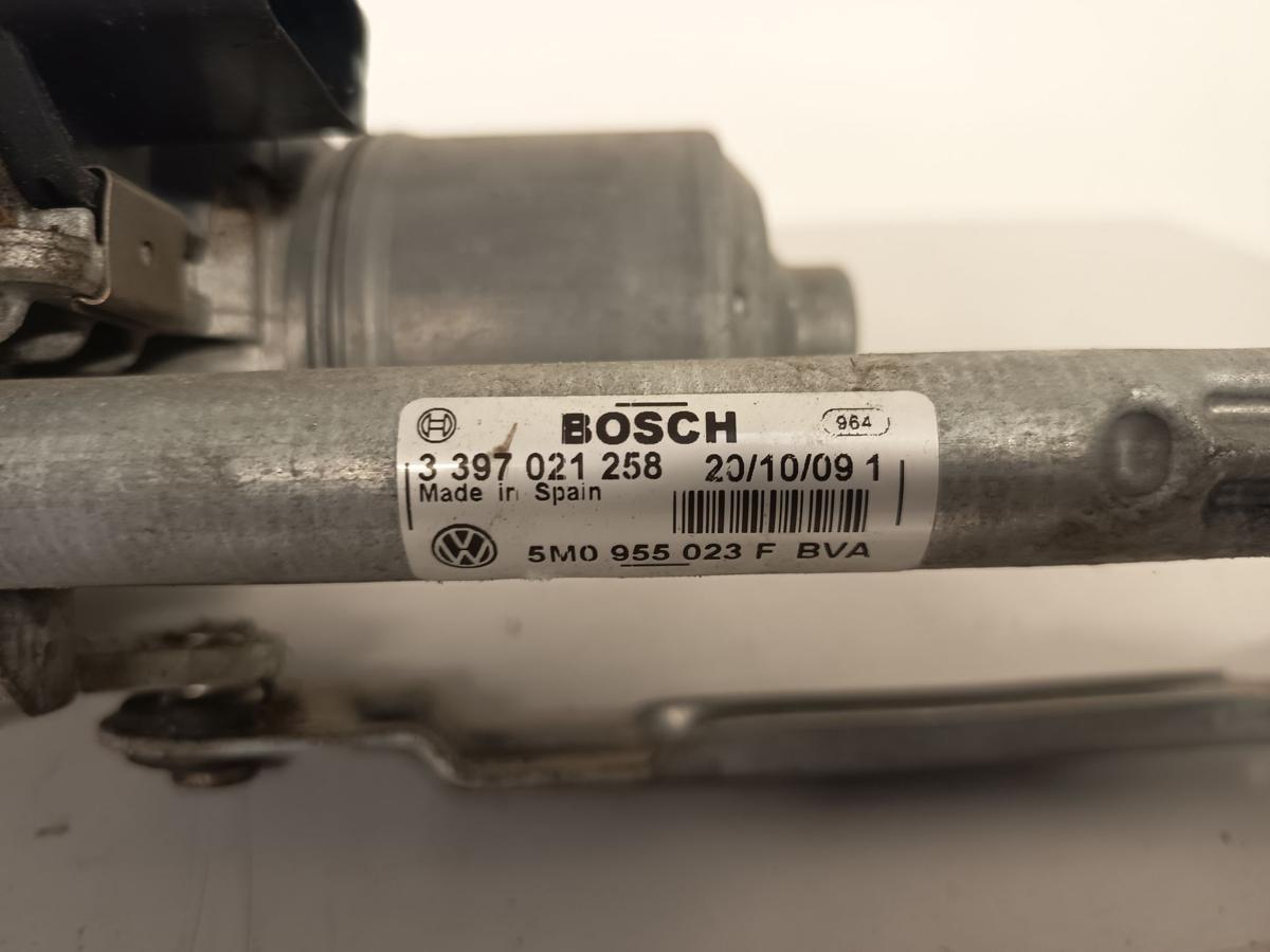 VW Golf Plus II ab 2009 original Wischermotor vorn links mit Gestänge 5M0955119C