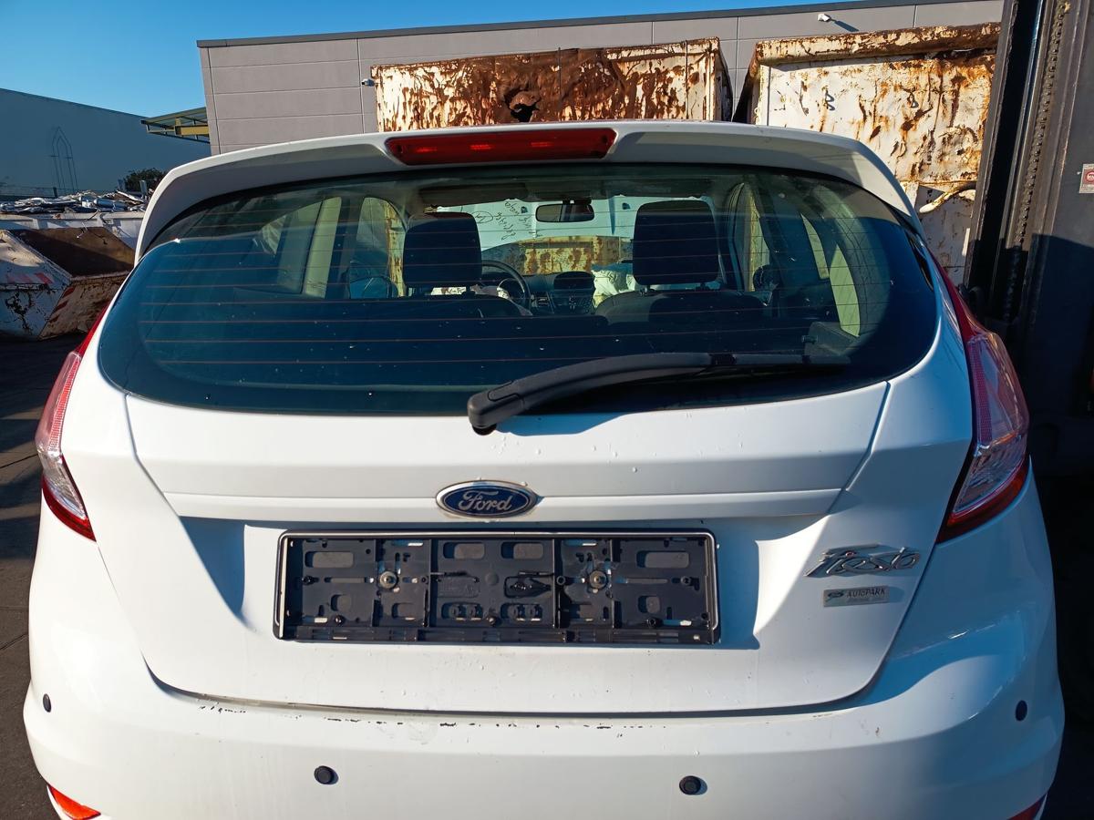 Ford Fiesta VI CCN JA8 orig Heckklappe mit Scheibe Kofferraum Frost-Wei&szlig; Bj 2013