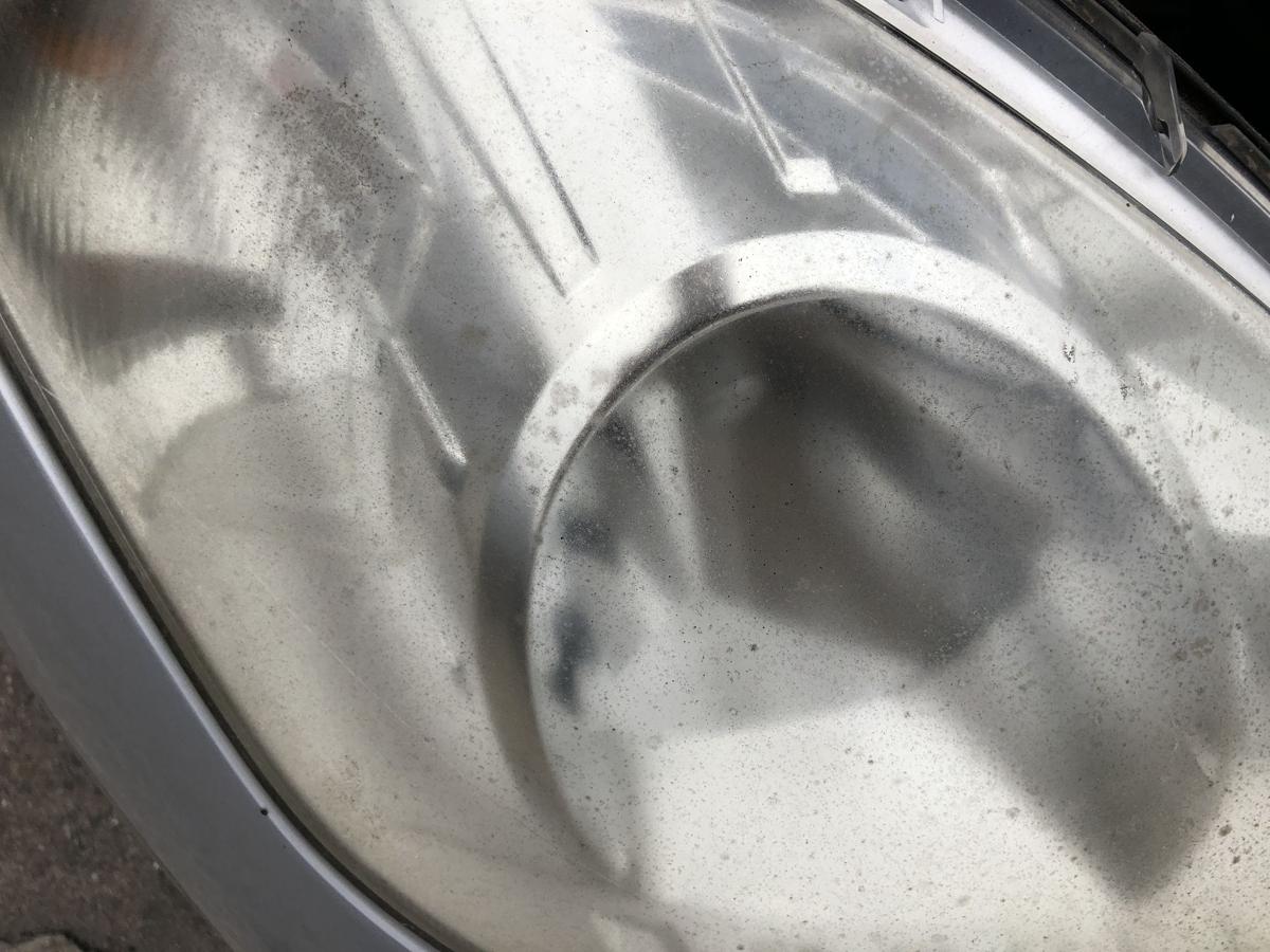 Mercedes A-Klasse W169 Scheinwerfer rechts Hauptscheinwerfer Halogen Mopf Tr&uuml;b