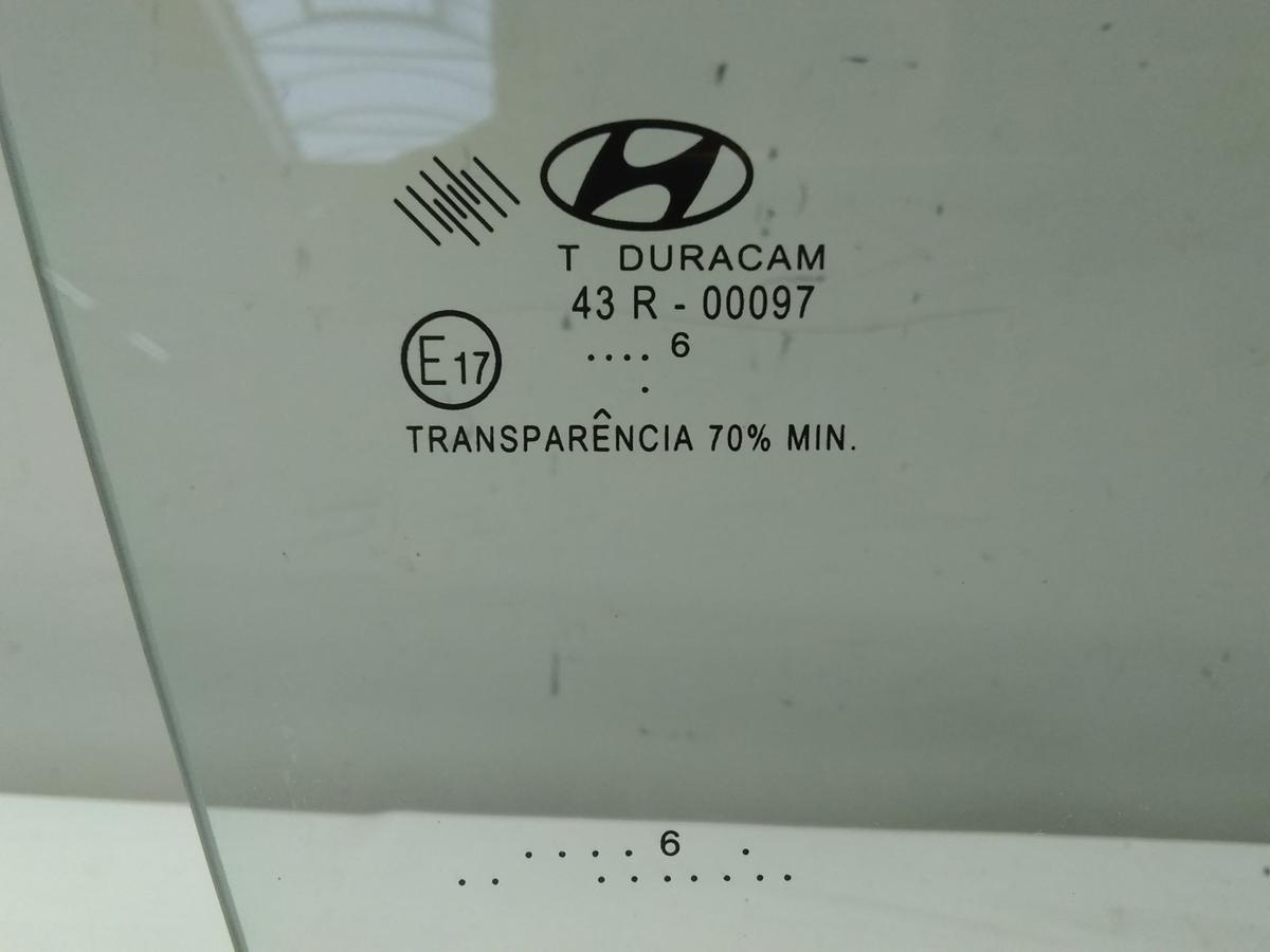 Hyundai i10 II Typ IA Türscheibe vorn rechts grüncolor Bj.2016