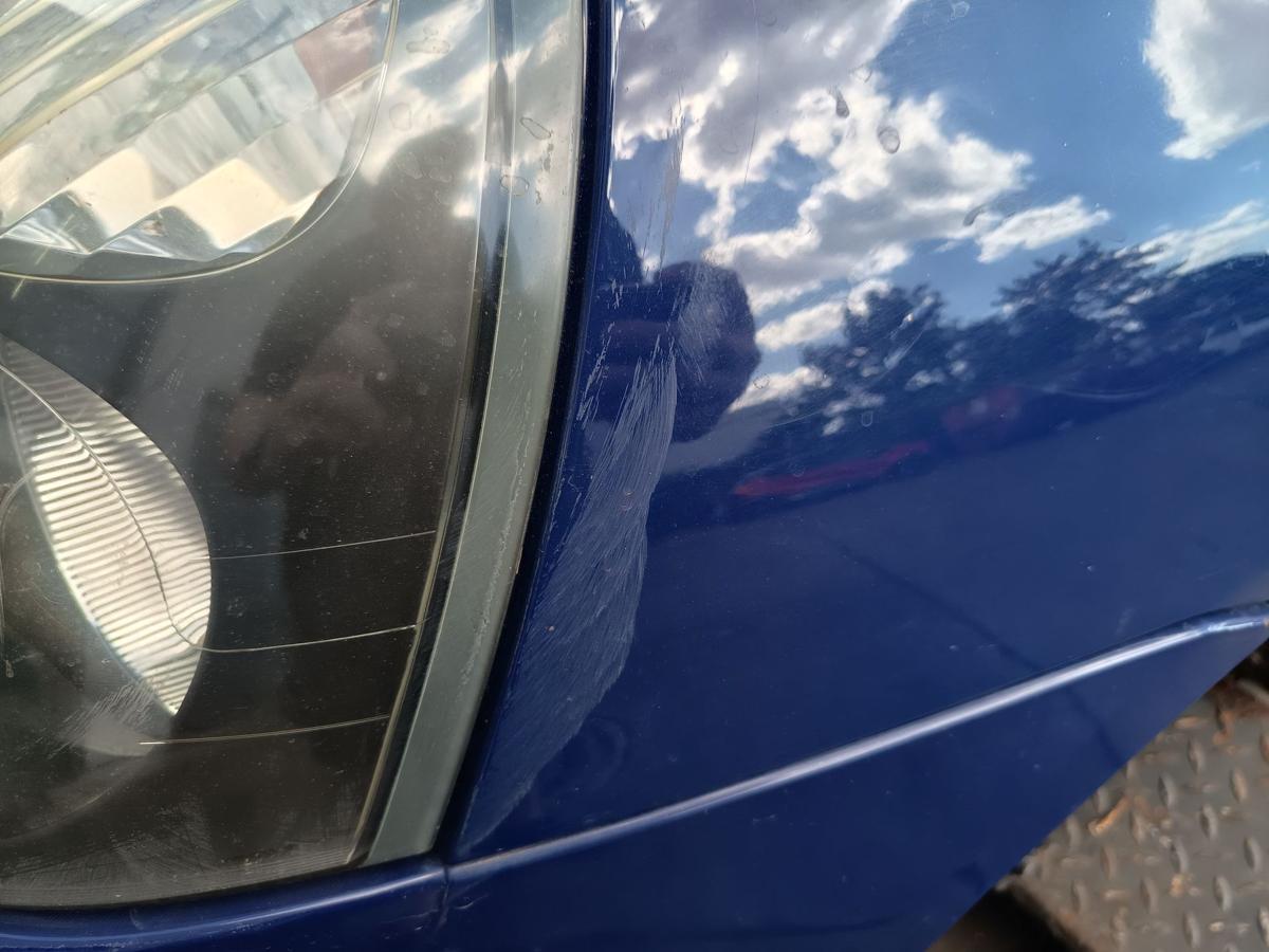 Renault Clio II original Kotfl&uuml;gel links OV460 K&ouml;nigsblau Baujahr 2003