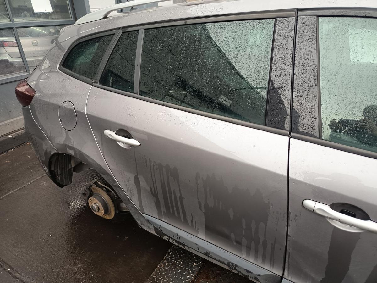 Renault Megane III Kombi orig T&uuml;r Roht&uuml;r hinten rechts TEKNG grau Bj 2010