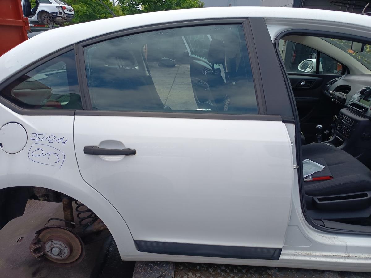 Citroen C4 original Tür hinten rechts Fond 5trg EWP Schneeweiß Bj 2008