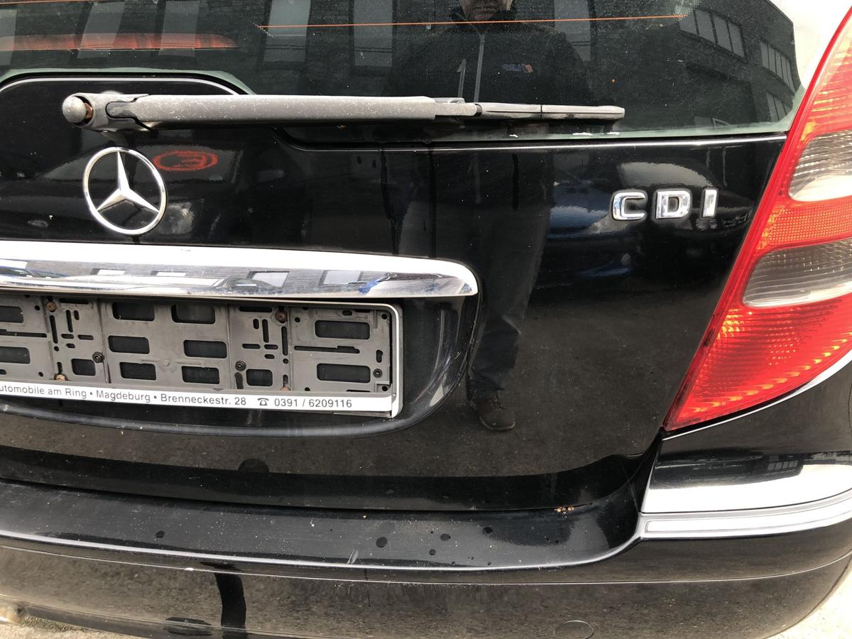 Mercedes A Klasse W169 Heckklappe Heckscheibe 5trg Kofferklappe 696 schwarz