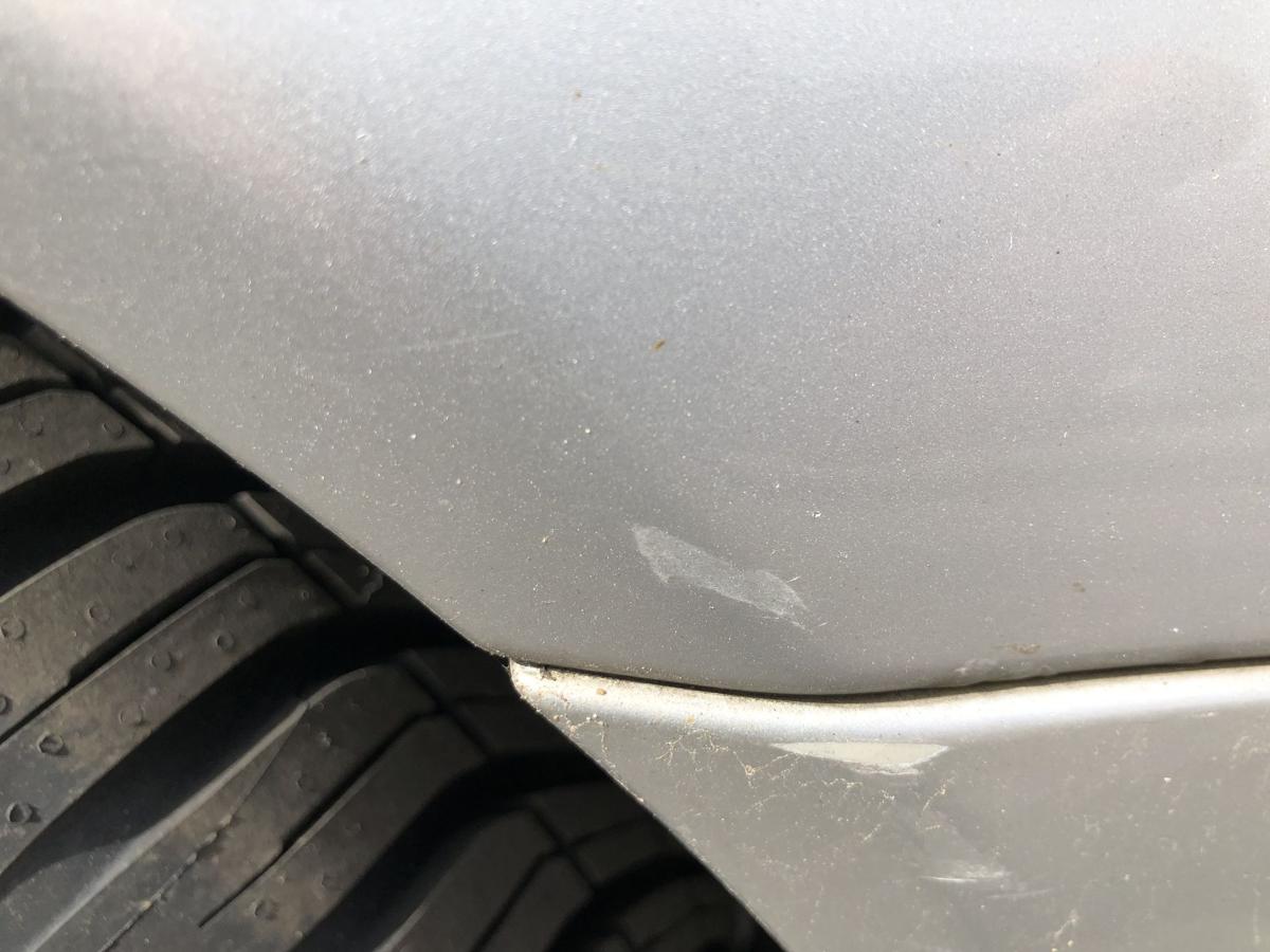 Mercedes E Klasse W211 Kotfl&uuml;gel vorn rechts Beifahrer 744 Brillantsilber Met