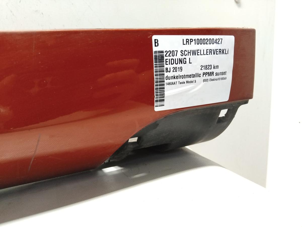 Tesla Model S original Schwellerverkleidung Schwellerverbreiterung links Bj.2019