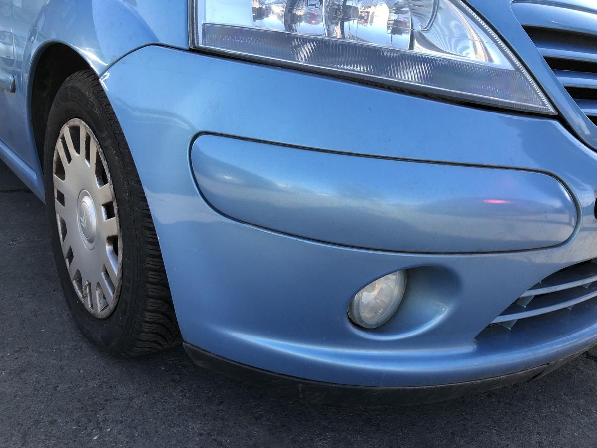 Citroen C3 Typ F Sto&szlig;f&auml;nger vorn Sto&szlig;stange NSW Frontsch&uuml;rze KMY Lucia Blau Met