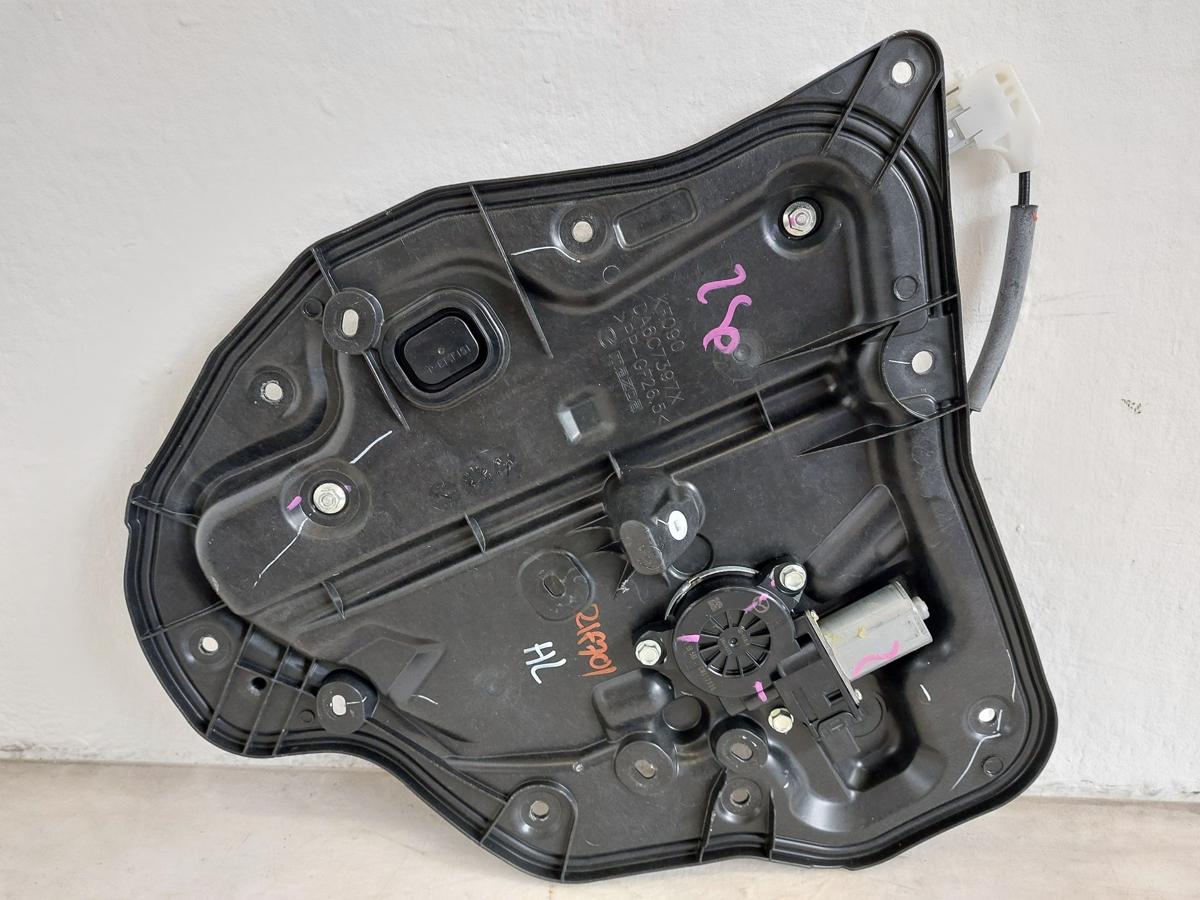 Mazda 2 Typ DJ Fensterheber hinten links elektrisch Motor Mechanik Grundplatte