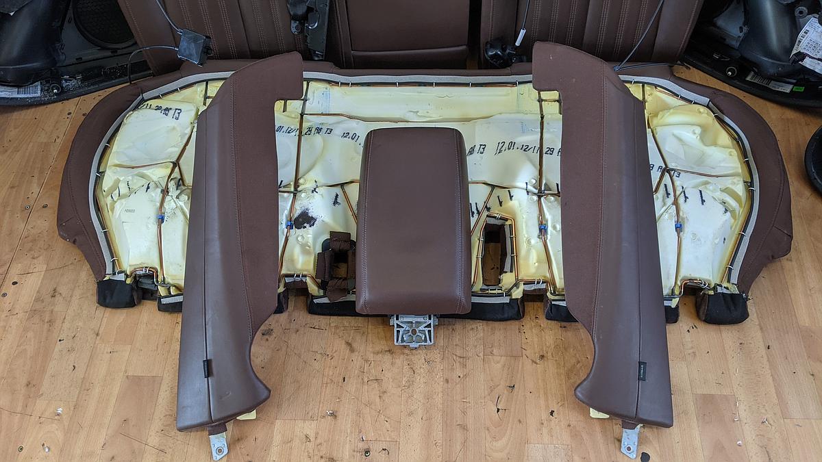 Audi A6 4G C7 Avant Ledersitze braun Lederausstattung Sitze
