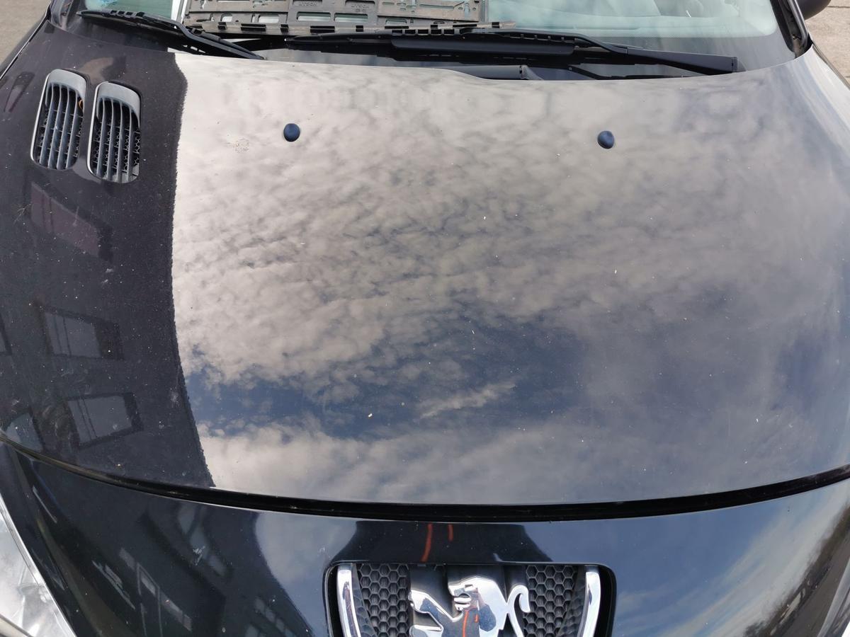 Peugeot 206+ 2M Motorhaube Haube Klappe Deckel Bonnet vorn KTV Perla Nera