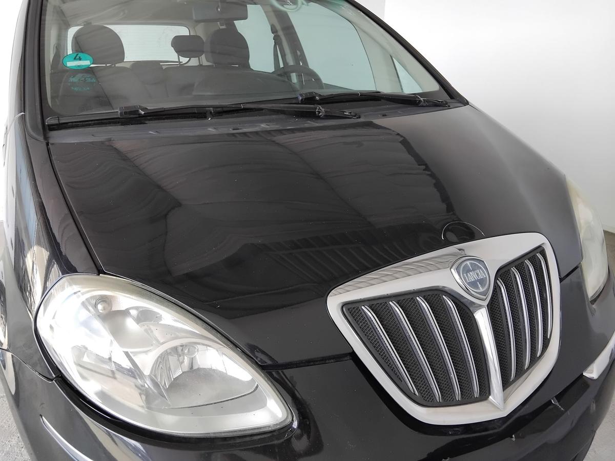 Lancia Musa Facelift Motorhaube Deckel vorn BJ2009 schwarzmetallic 601 nero masaccio
