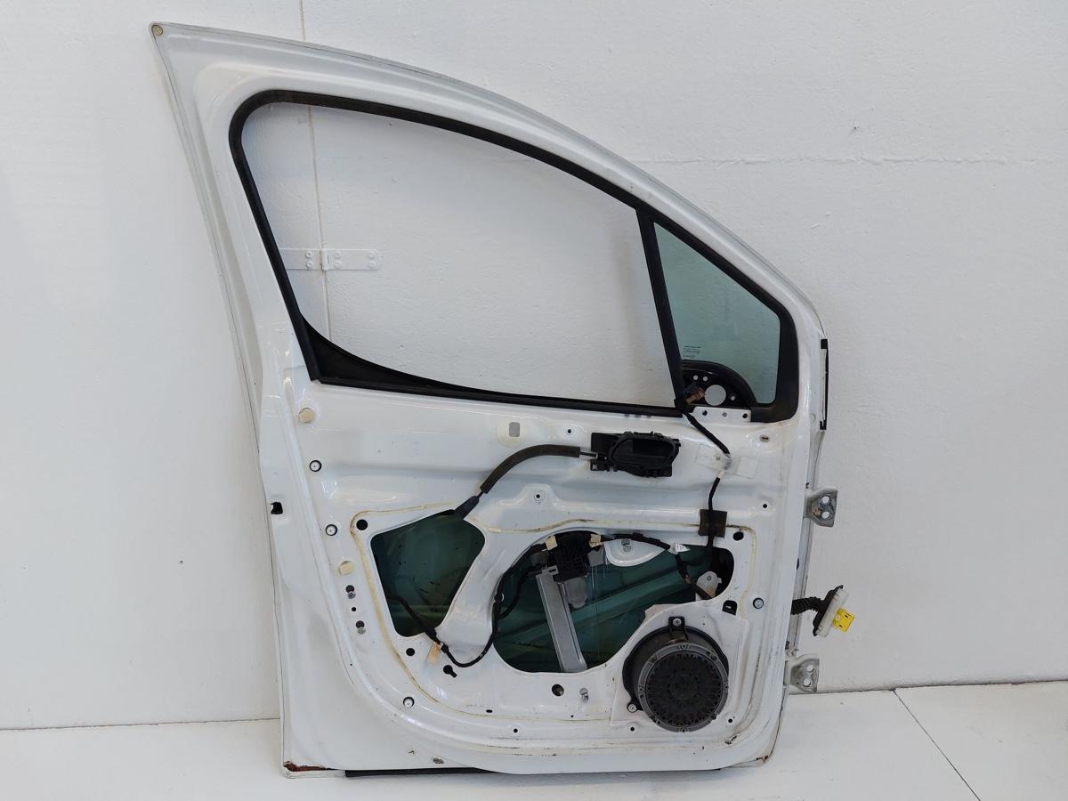 Peugeot Partner II 08 bis 12 Tür vorn links Fahrertür EWP Blanc Banquise