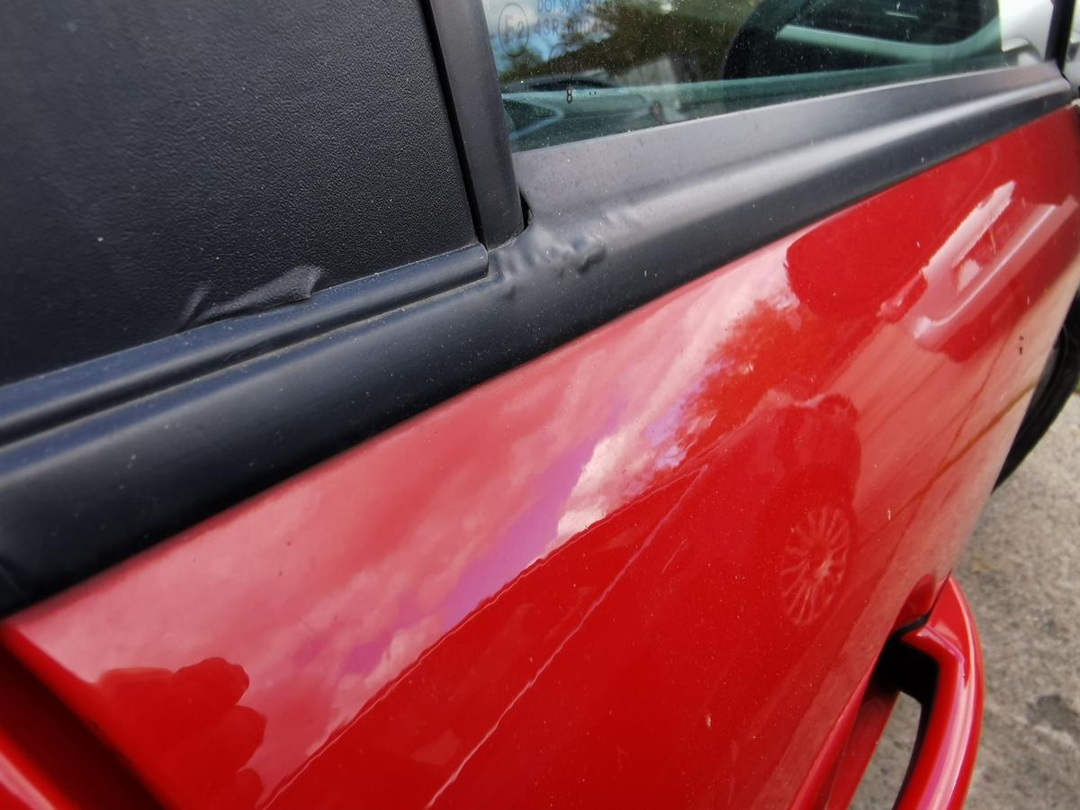 Peugeot 207 SW WE Beifahrertür Tür Autotür vorn rechts Rohbau KKN Rouge Aden