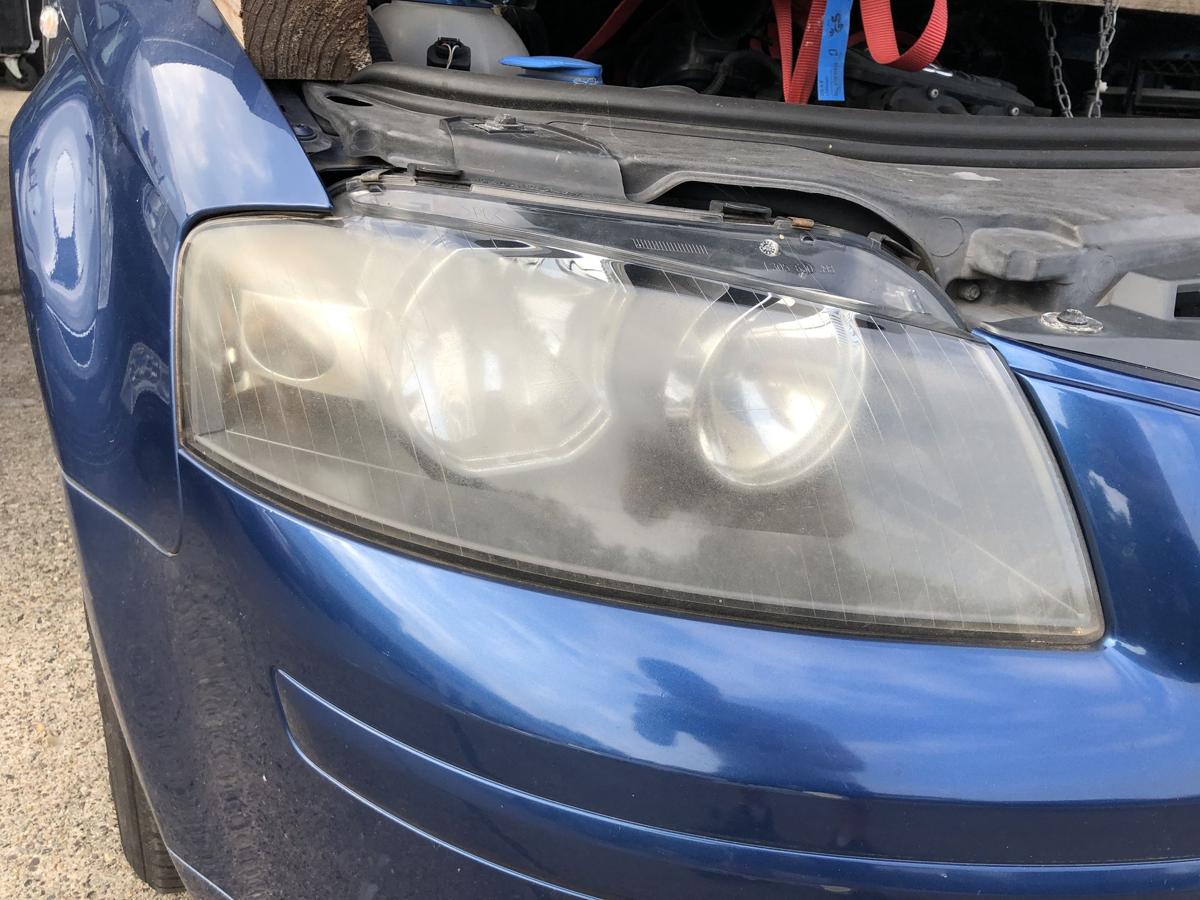 Audi A3 8P ab05 Scheinwerfer rechts Hauptscheinwerfer Halogen Tr&uuml;bung