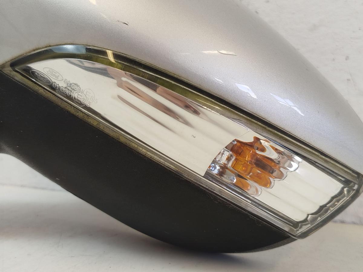 Ford Fiesta JA8 Au&szlig;enspiegel links Spiegel elektrisch anklappbar Polarsilber