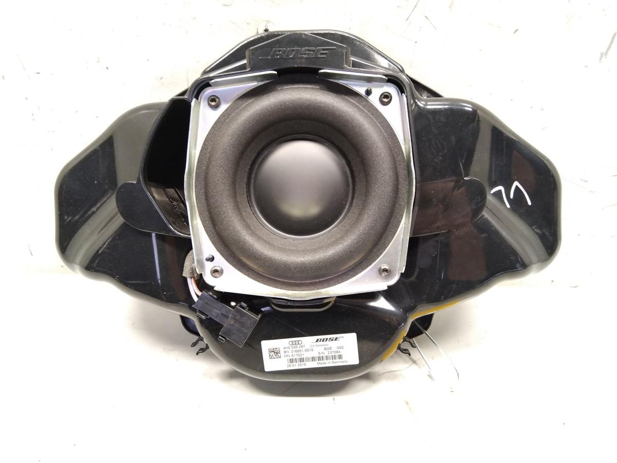 Audi A8 D4 4H original Lautsprecher Tiefton T&uuml;r vorn Bose BJ2015 4H0035297