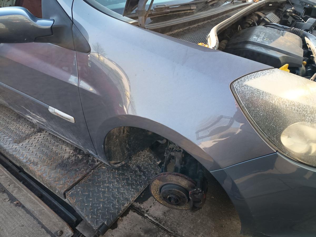 Renault Clio III Kombi original Kotfl&uuml;gel rechts TEJ47 Blue Gris Baujahr 2008