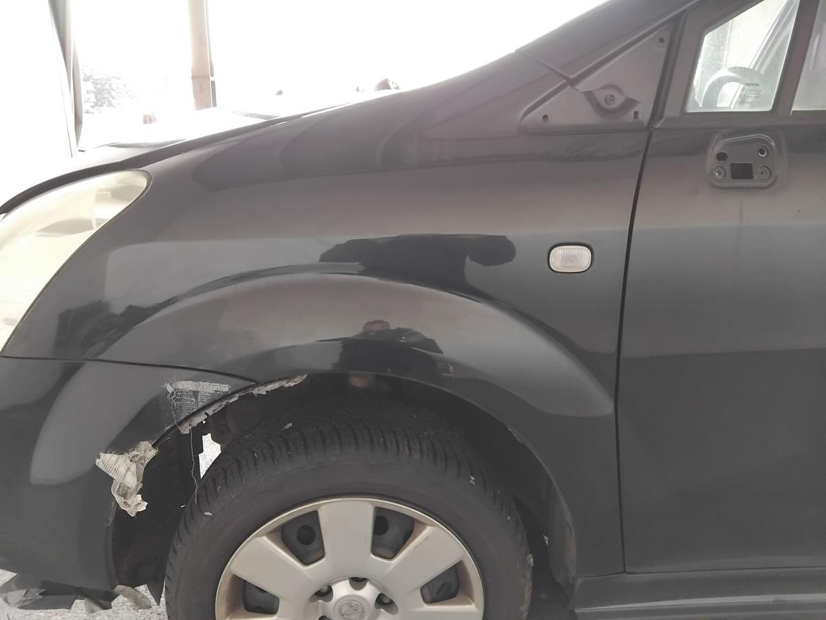 Toyota Corolla Verso II AUR10 original Kotflügel vorn links BJ2006 209 night sky black perleffekt